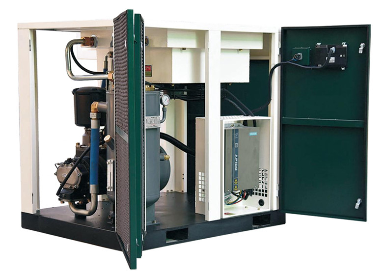 Portable rotary screw air compressor 15KW 20HP screw compressor 2.19m3/min industrial air compressor