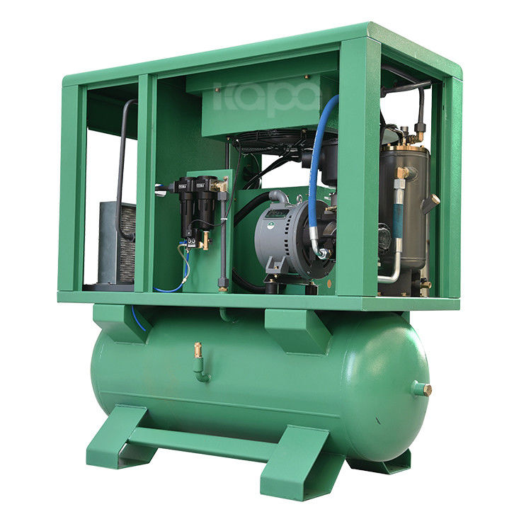 Colors can be customized, and the laser cutting air compressor has a stable voltage of 220V,